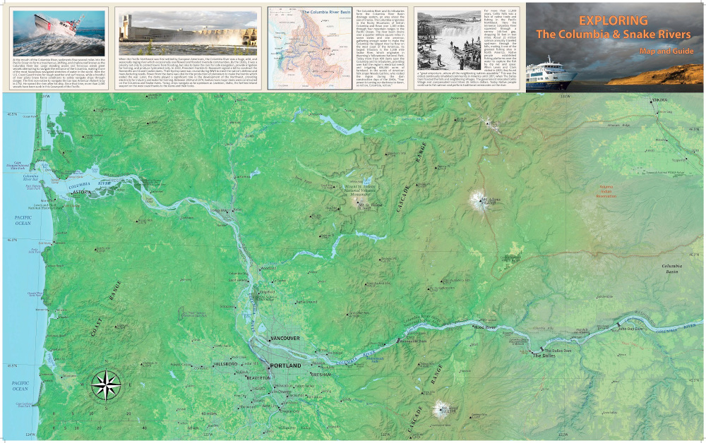 Columbia River Expedition Map
